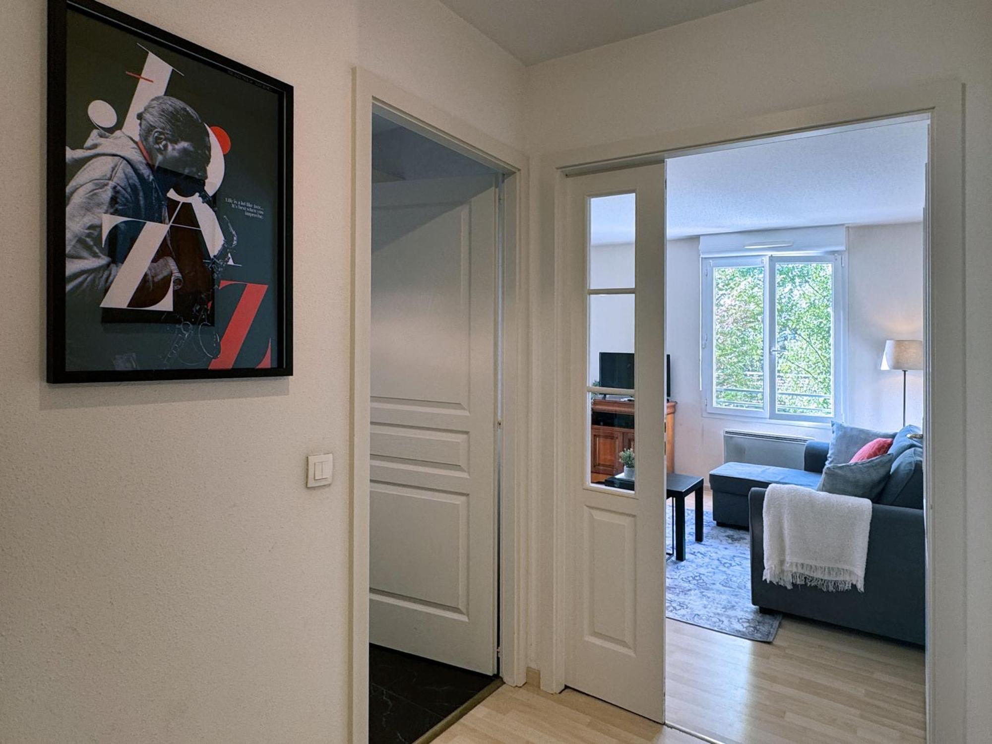 Joli 3P Avec Terrasse Et Garage Proche Centre Apartment Strasbourg Luaran gambar