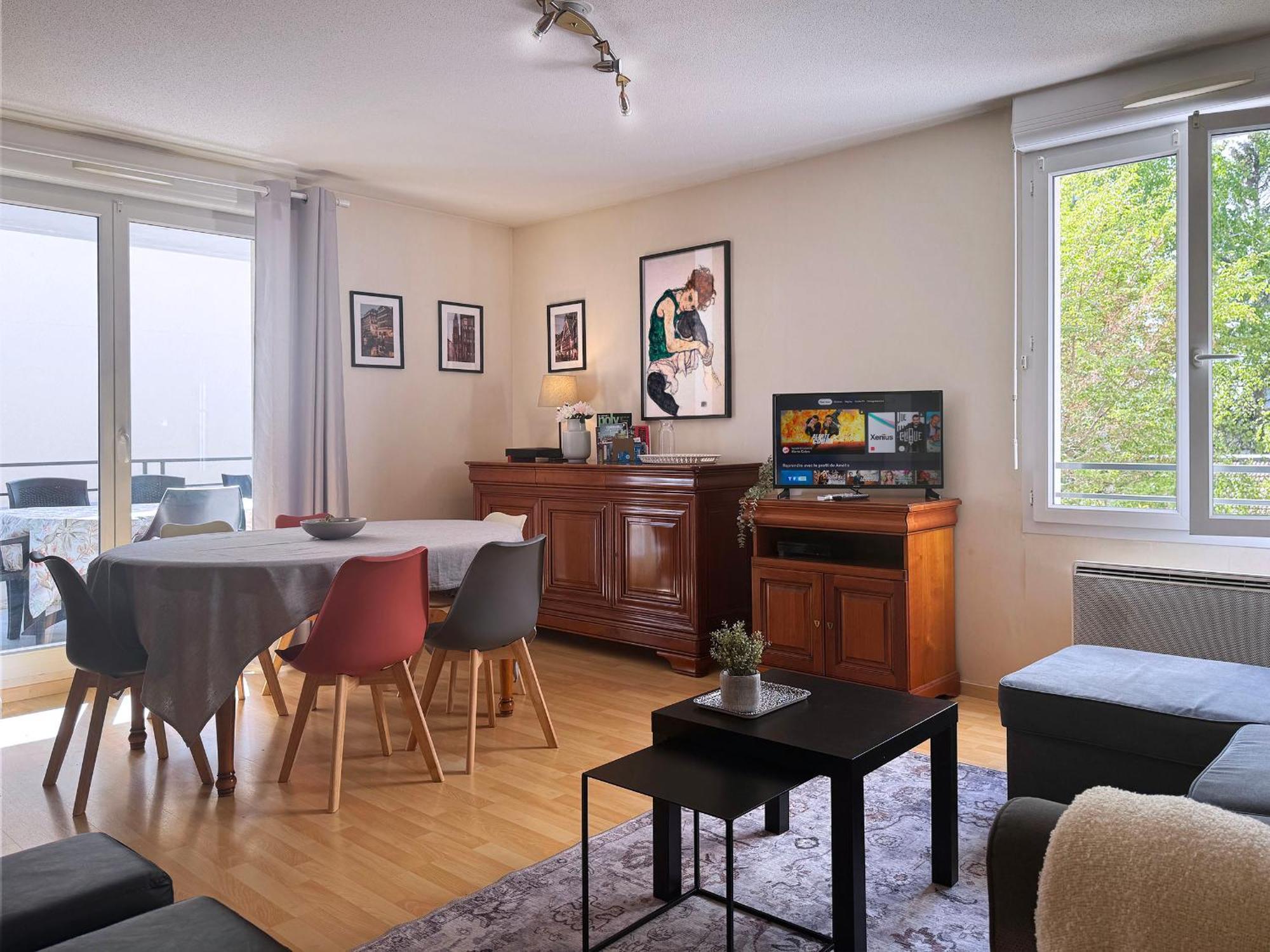 Joli 3P Avec Terrasse Et Garage Proche Centre Apartment Strasbourg Luaran gambar