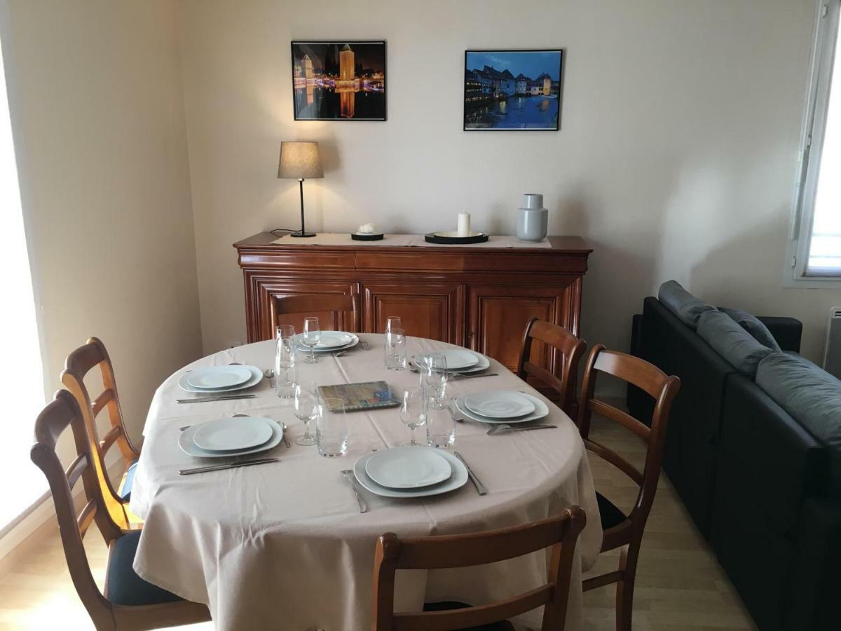 Joli 3P Avec Terrasse Et Garage Proche Centre Apartment Strasbourg Luaran gambar